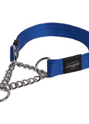 Rogz Control Martingale Collar Blue