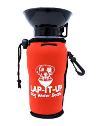 Lap-It-Up Dog Water Bottle Red