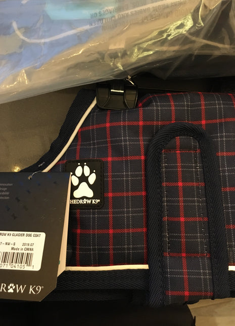 Shedrow K9 Glacier Navy Tartan S