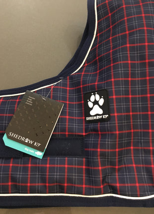 Shedrow K9 Glacier Navy Tartan XXXL