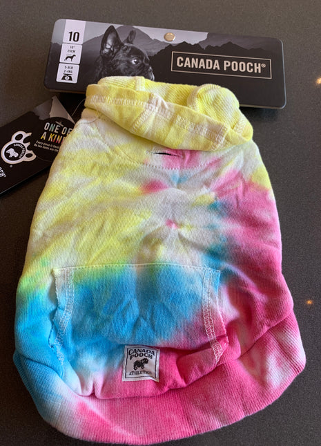 Canada Pooch No Authority Hoodie Tie Dye 10