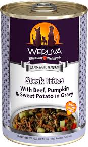 Weruva Steak Frites 14 oz CAN
