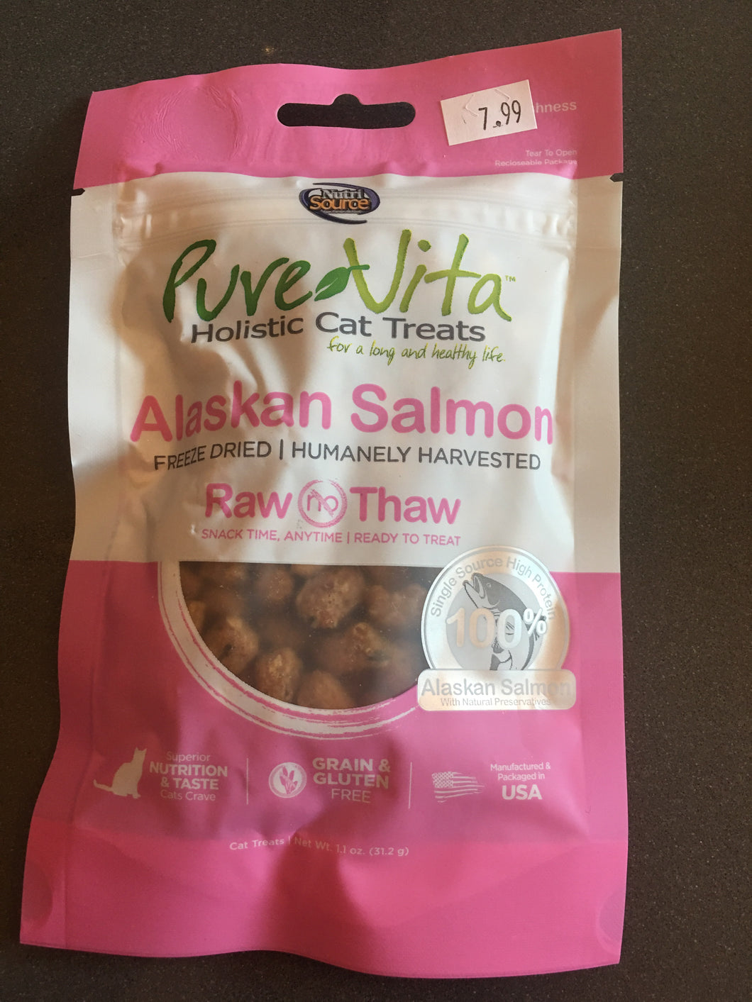 PureVita FD Alaskan Salmon CAT Treats