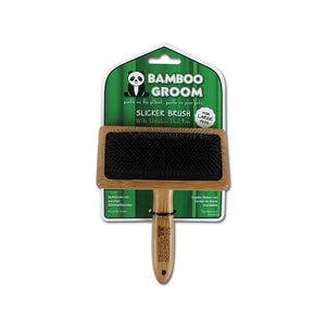 Bamboo Groom Slicker Brush (3 Sizes)