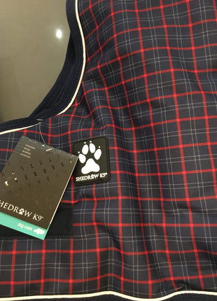 Shedrow K9 Glacier Navy Tartan L