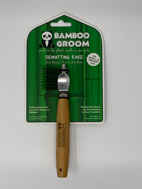 Bamboo Groom Dematting Rake