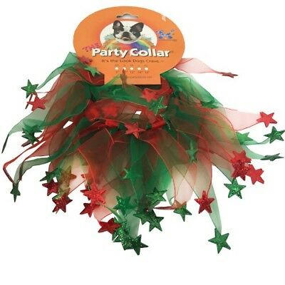 Holiday Stars Party Collar XS