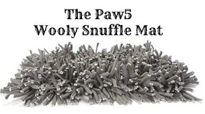 Paw5 Wooly Snuffle Mat Grey