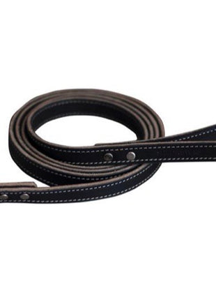 Shedrow K9 Richmond Top Stitch Leather Leash 5ft