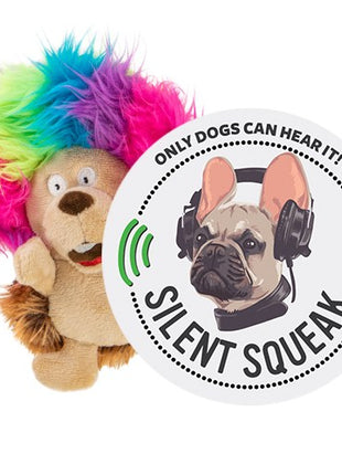 GoDog Quiet Zone Silent Squeak Toys