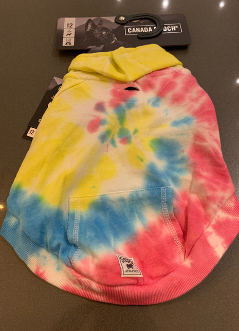 Canada Pooch No Authority Hoodie Tie Dye 12