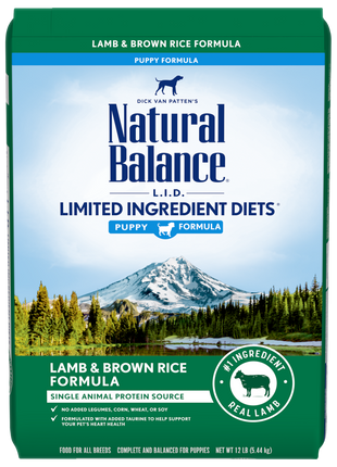 Natural Balance Lamb & Brown Rice 4 lb