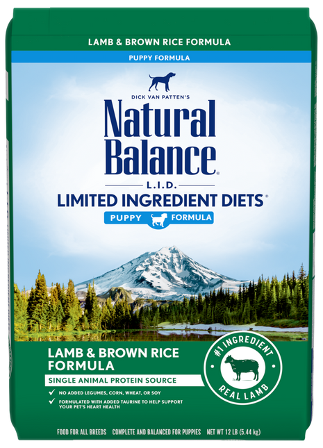 Natural Balance Lamb & Brown Rice 4 lb