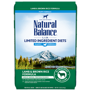 Natural Balance Lamb & Brown Rice 4 lb
