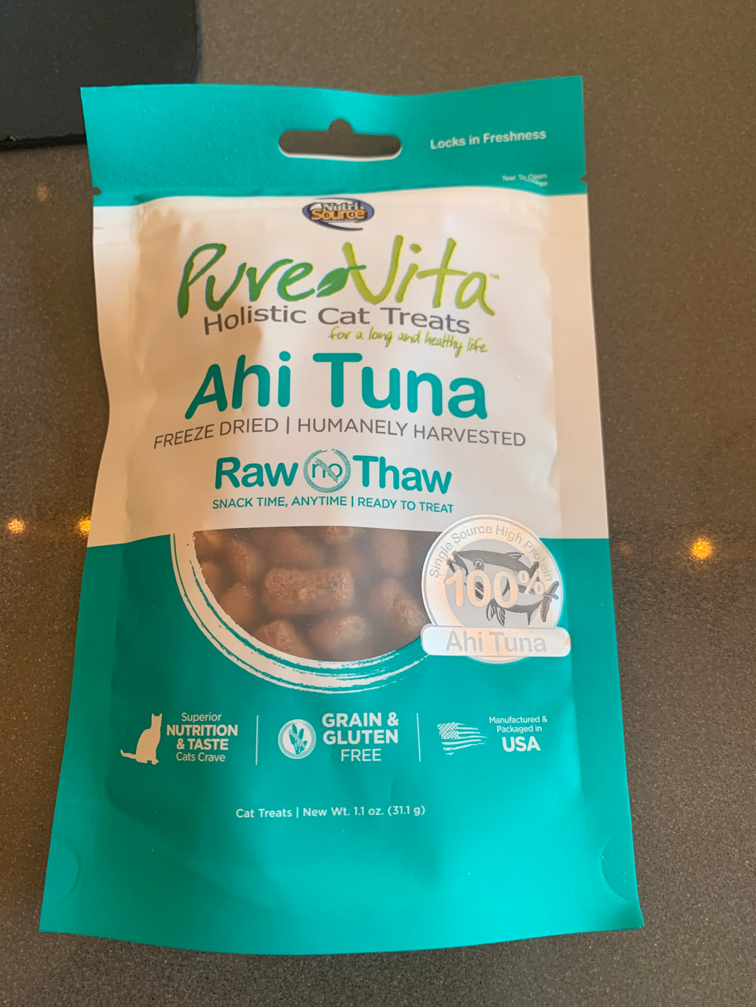 PureVita CAT Ahi Tuna Treats 1.1 oz
