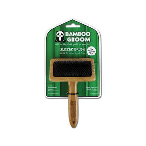 Bamboo Groom Slicker Brush (3 Sizes)
