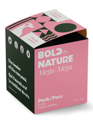 Bold By Nature MEGA Raw PATTIES