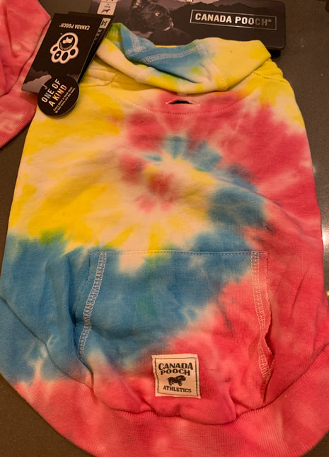 Canada Pooch No Authority Hoodie Tie Dye 14