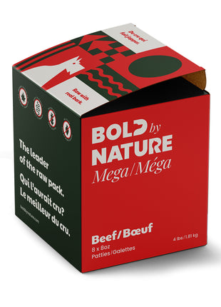 Bold By Nature MEGA Raw PATTIES
