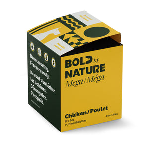 Bold By Nature MEGA Raw PATTIES