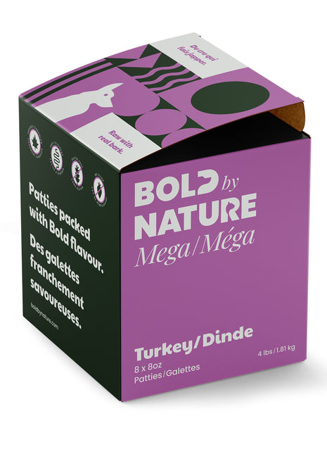 Bold By Nature MEGA Raw PATTIES